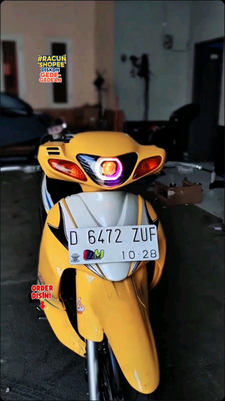 #partmotormodifikasi #biledsatriahiu#satriahiu2tak #satriahiu #headlampsatria#satriahiumodifikasi #fyp#semuapenggunashoppe #RacunShopee#partsatria2tak
