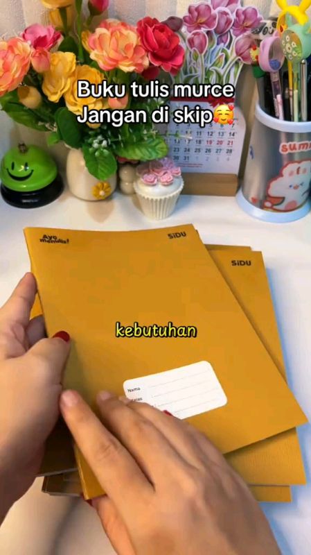 buruan cicil beli buku nya sekarang!!! #bukutulis #sidubukutulis #bukutulismurah #promoshopee #DiskonShopeeVideo