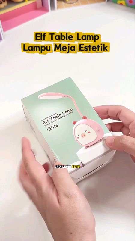 ELF TABLE LAMP LAMPU MEJA ESTETIK ✅ #GratisOngkirRP0 #Diskon40RB #Diskon50Persen #ShopeeCOD #Diskon30RB #RacunShopeeCheck #SpillBawaBerkah #Diskon50Rb