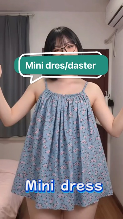 Mini dress 👗 daster #SpillRacunShopee #PejuangRupiah #ViralDiShopeeVideo #RacunShopee #RamadanKembaliKuat #ShopeeCOD