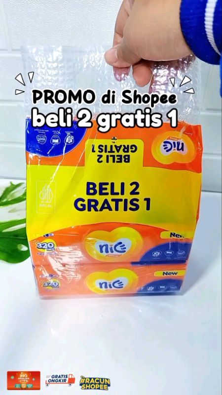 #nicetissue #tissuenicemurahviral #tissuenicetermurah #RacunShopee #ViralDiShopeeVideo #SpillRacunShopee #ShopeeCOD #ShopeeReview