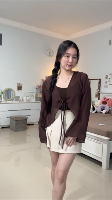 #OOTDFashionShopee #RacunShopee #Miaouter #Miaoutercardigantrendi #outerwanita #outer
