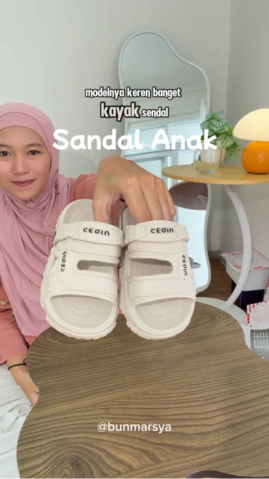 Sandal anak keren #sandalkekinian #GakNyeselBeliIni #ViralDiShopeeVideo