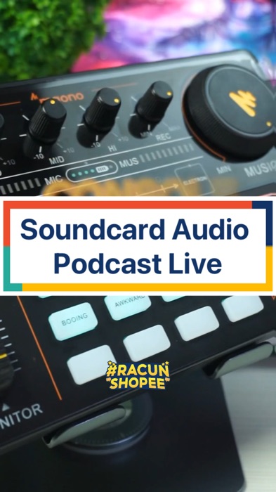 Soundcard Audio Podcast Live#RacunShopee#GratisOngkirRP0#ViralDiShopeeVideo#shopeevideo#fyp#viral#ShopeeLook#ShopeeCOD#RacunShopee#shopeevideo