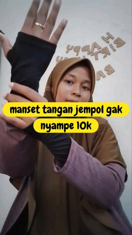 manset murah #mansettanganmuslimah #mansetjempol #mansetlengan