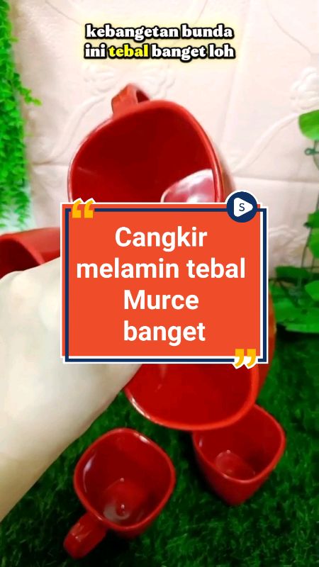 Cangkir melamin tebal #SpillBawaBerkah #ViralDiShopeeVideo #RacunShopeeCheck #GratisOngkirRP0 #ShopeeCOD #cangkirmelamin #melamin #viralvideo #fypシ