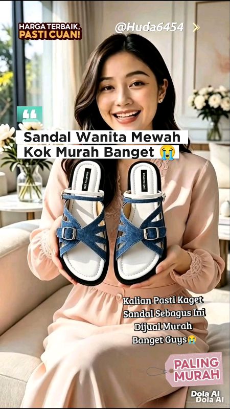 Sandal Wanita Kekinian🤩#sandal#sandalwanita#sandalkondangan#sandalwanitamurah#fashionwanita#RacunShopee#GratisOngkirRP0#Diskon50Persen#bismillahfyp