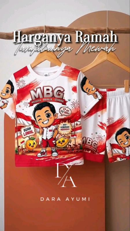 #bajuanak #bajukemerdekaananak #bajukemerdekaan #Bajuagustusan #onesetanak  #GakNyeselBeliIni #ViralDiShopeeVideo #SpillBawaBerkah #ShopeePilihLokal