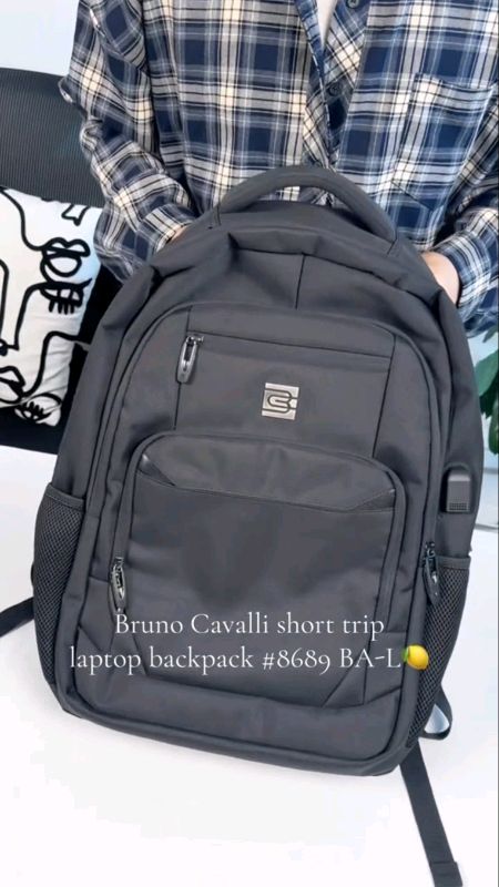 Tas Ransel Bruno Cavalli 8689 #tasransel #tassekolah #taslaptop #tastravel