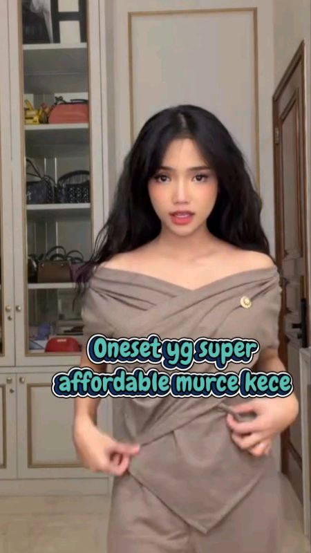 kece banget guys #oneset #setelanwanita #nazzaraofficial #RacunShopee #fujian