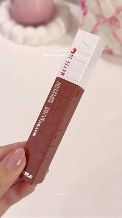 ￼Maybelline Superstay Matte Ink Liquid Long Lasting Waterproof Matte Ink 100% Original | gdkd01 #Maybelline #RacunShopee #shopeevideo