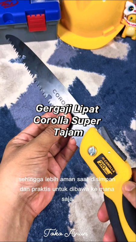 Gergaji Lipat Super Tajam #corolla  #gergaji #gergajilipat #gergajikayu #gergajimini #gergajiportabel #promoshopee #PromoNonStop #urwahalbariqi