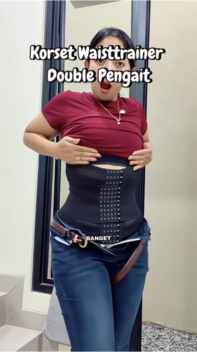 Korset waist trainer double pengait harga terjangkau✨ #korset #waisttrainer #ShopeeCOD #GratisOngkirRP0 #ShopeeLook #ViralDiShopeeVideo #RacunShopee