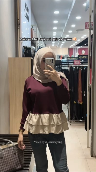 Atasan gemesh #FashiondiShopee