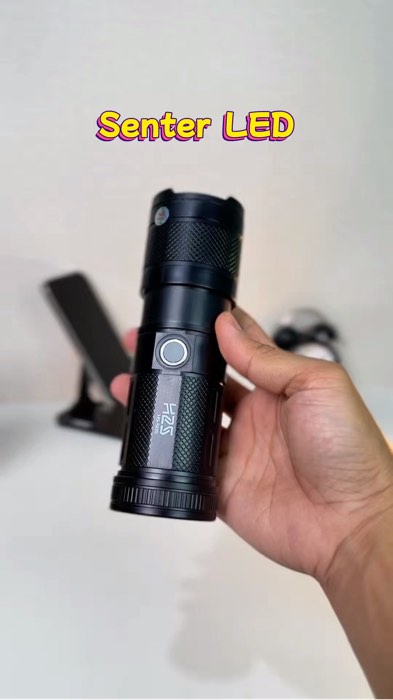 Senter cas LED laser #h2s #semter #sentermurah