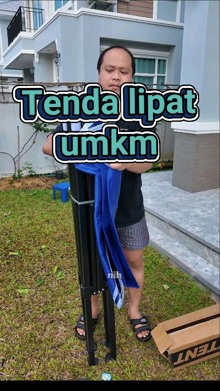 Tenda lipat buat jualan, buat peneduh anti uv