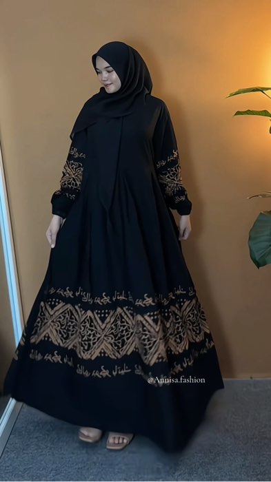 Gamis twill #gamiscantik #gamiskekinian #gamisrayontwill #RacunShopee