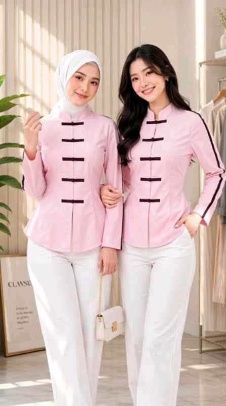 Kemeja cheongsam #kemejawanita #kemejacheongsam #kemejacheongsamwanita #FashiondiShopee #ViralDiShopeeVideo #RacunShopee #kemejawanitakekinian #fypシ