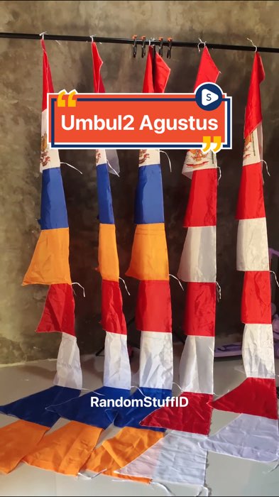 #ViralDiShopeeVideo #benderaAgustusan #umbulumbulmerahputih #benderaindonesia