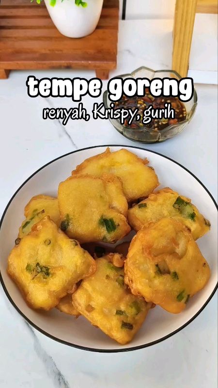 tempe goreng tepung renyah #tepungpremix #tepungbiangfriedchicken #tepungfriedchicken #tempegorengtepung #belanjadishopee #GratisOngkirRP0 #RacunShope