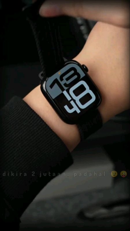dikira jutaan 😎 #GakNyeselBeliIni #smartwatch #fypシ #TermurahDiShopee #s11pro #s10promaxsmartwatch