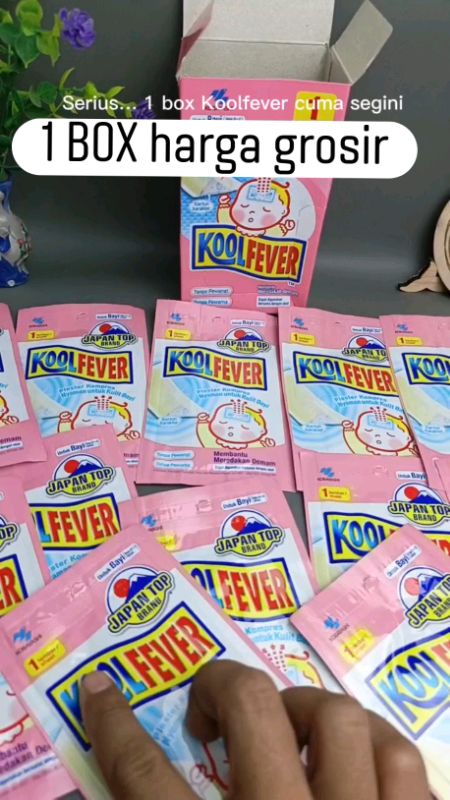 1 box kool fever bayi #koolfeverbayi #koolfeverkompres #koolfever1box #koolfevermurah  #RacunShopee #koleksispesial #cakmad96  #shopeevideo