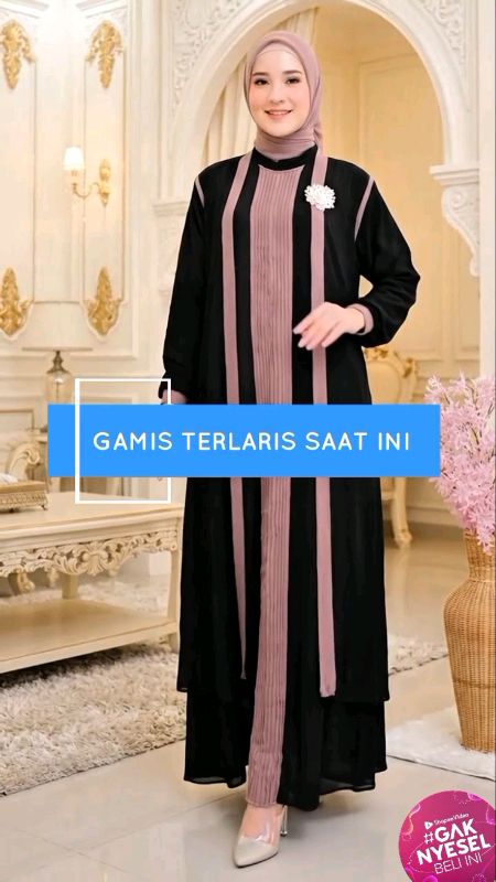 TERLARIS GAMIS HITS #GamisMurah #DressWanita #gamiscantik #GamisCantik #BajuMurah #gamisterbaru #abayalebaran #gamislebaran #abayamurah #gamis #abaya
