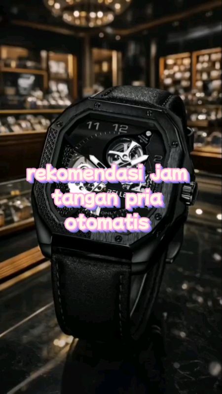 Jam Tangan Pria Belleda 9528 Automatic Tali Kulit Luxury Elegant Clasik Anti Air 30 Meter Watches#ShopeeCOD #ShopeeLook #SpillBawaBerkah #PromoNonStop