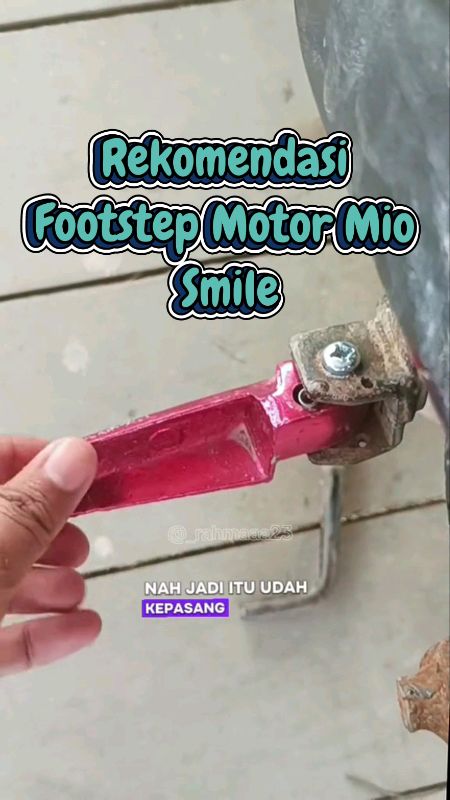 FOOT STEP MOTIR MIO SMILE/SOUL💗 #_rahmaaa23 #footstepmotor #RacunShopee  #footstep #f  #PromoNonStop #DiskonRacunShopee #masukberanda #cekout #fyp