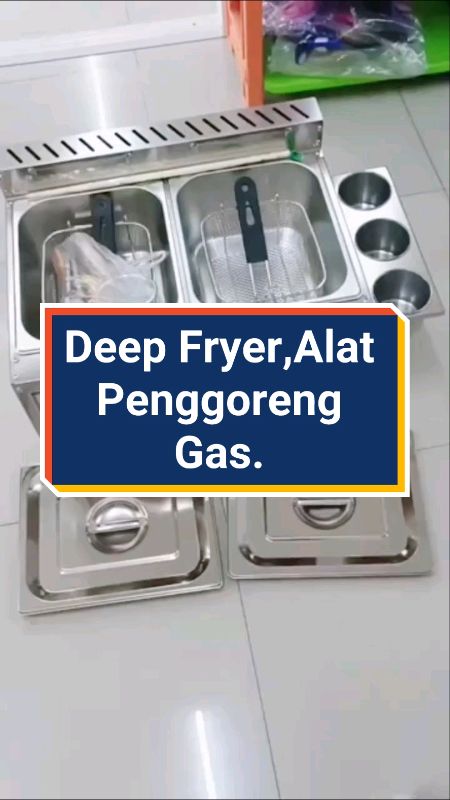 Deep Fryer Alat Penggoreng Gas. #RacunShopeeLokal #RacunShopeeCheck #RacunShopeeAksesoris #RacunShopeeDekor #RacunShopeeUnik #ShopeeCODViral