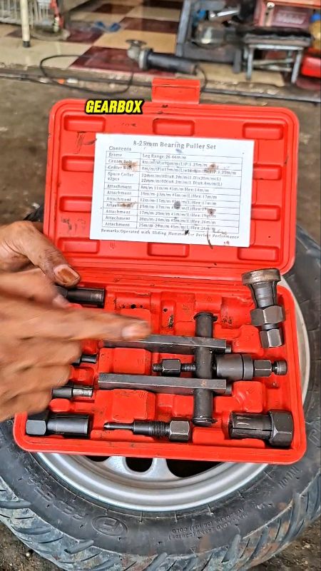 Set alat treker pencabut bearing dalam #alatcabutbearing #bearingpuller #trekercabutbearing #RacunShopee #ShopeeCOD #PromoNonStop #shopeevideo