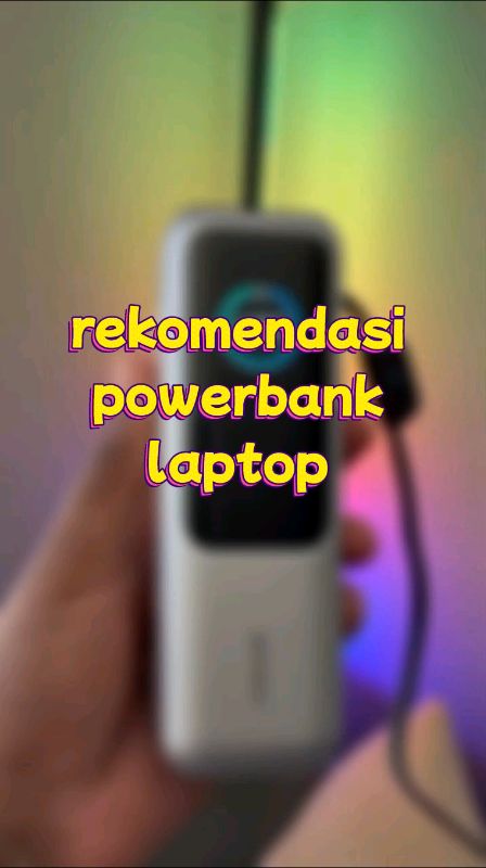 powerbank untuk laptop praktis banget #laptop #powerbank #teknologi #anker #teknologi #gadget #RacunShopee #SpillRacunShopee