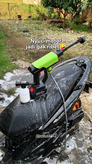 Leapmove jet cleaner portable #jetcleaner #jetcleanerportable #jetcleanerbaterai #leapmove #alatcucisteam