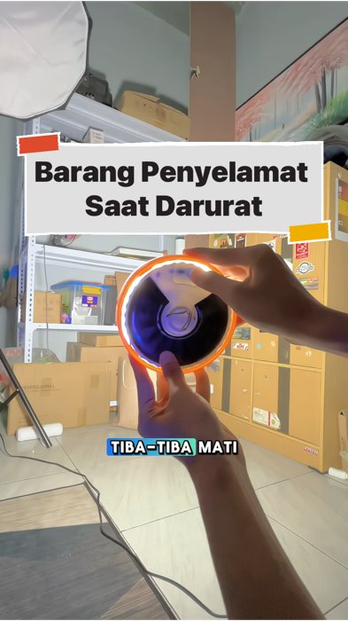 Barang Penting Penyelamat Saat Darurat #Dosenbelanja #lampuemergency #lampuportable #RacunShopee #PromoNonStop #SpillRacunShopee