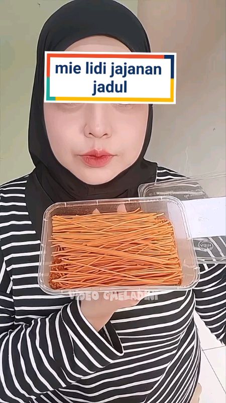 mie lidi jajanan jadul yang gak lekang oleh waktu #ViralDiShopeeVideo #RacunShopee #mielidi #snackmajapahit #jajananjadul #mielidiviral #cemilan