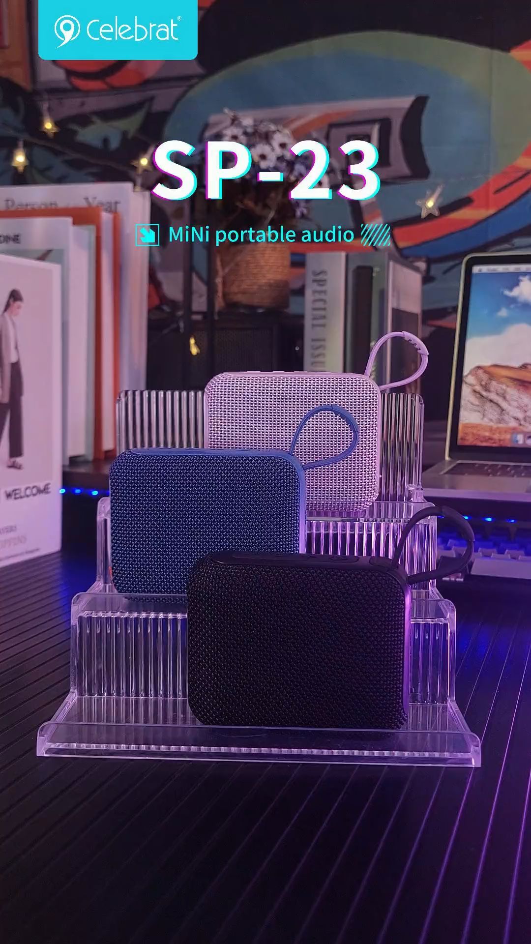 Yuk upgrade speaker kamu sekarang! Pilih warnanya & checkout sebelum kehabisan! 🔊🔥 #speakerbluetooth #audioportable #speakermini #speakerportable