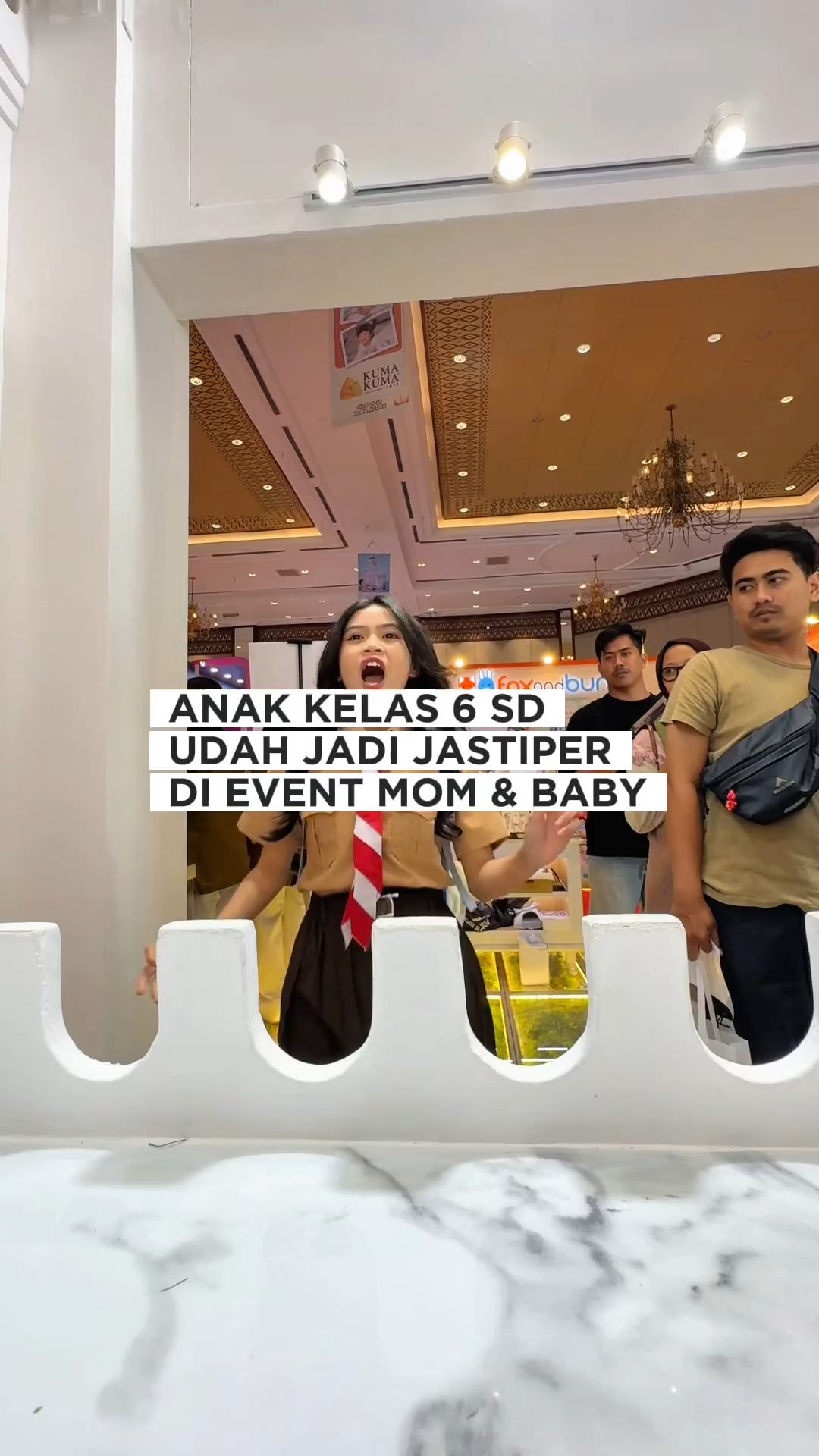 Anak SD udah jadi jastiper di event moell mom & baby 😱 #moell #moellskincarebaby #skincarenewborn #skincarenewborn #sunscreenmoell