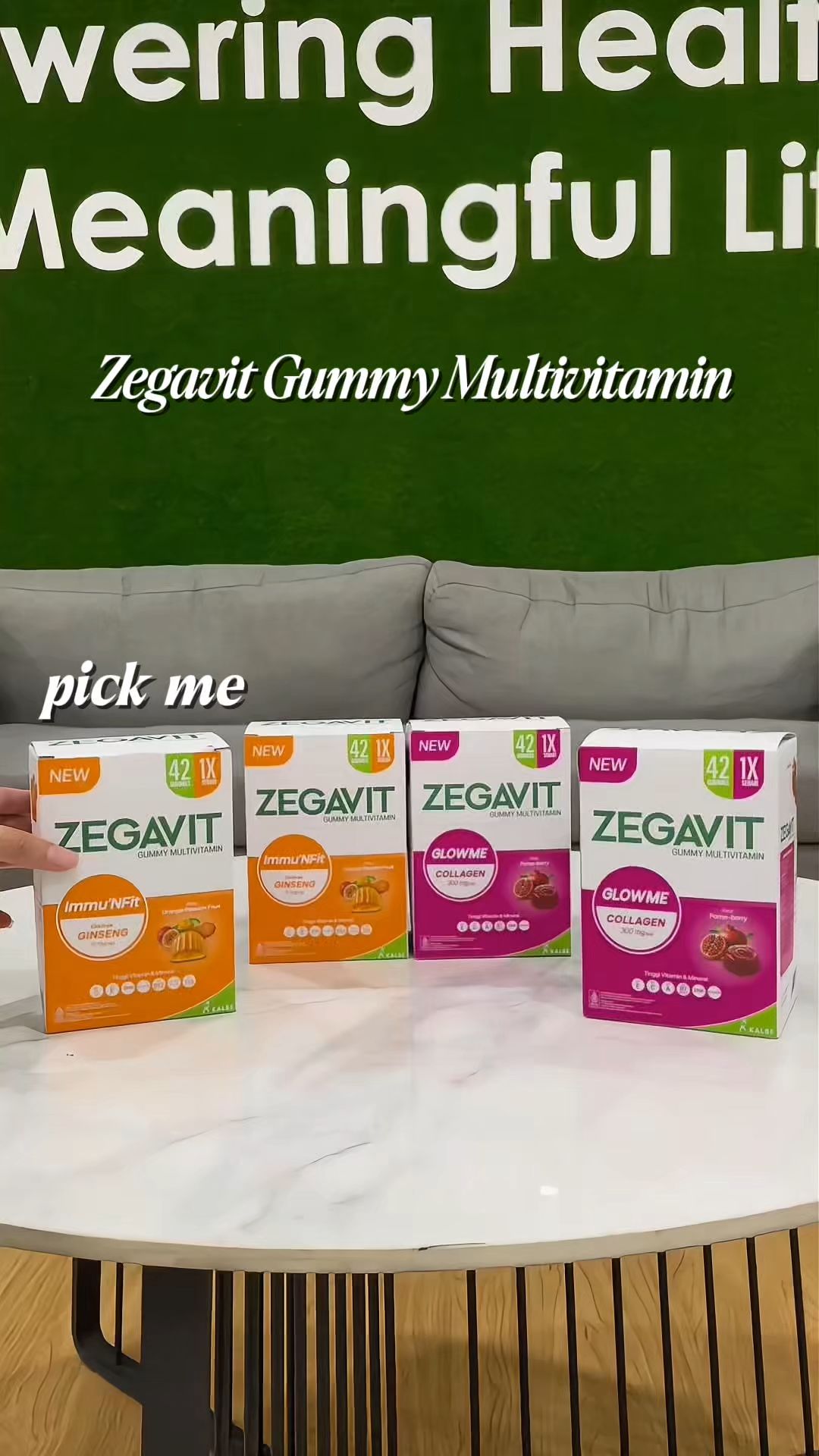 Main character energy dimulai dari tubuh yang sehat dan terawat ✨💖 #Zegavit
