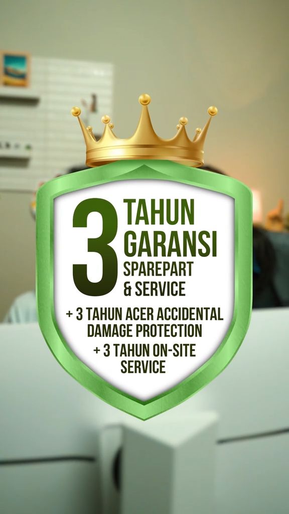 roduktivitas makin lancar dan hidup lebih tenang dengan garansi dari Acer. #Acer #Laptop #AcerID #Garansi #AADP