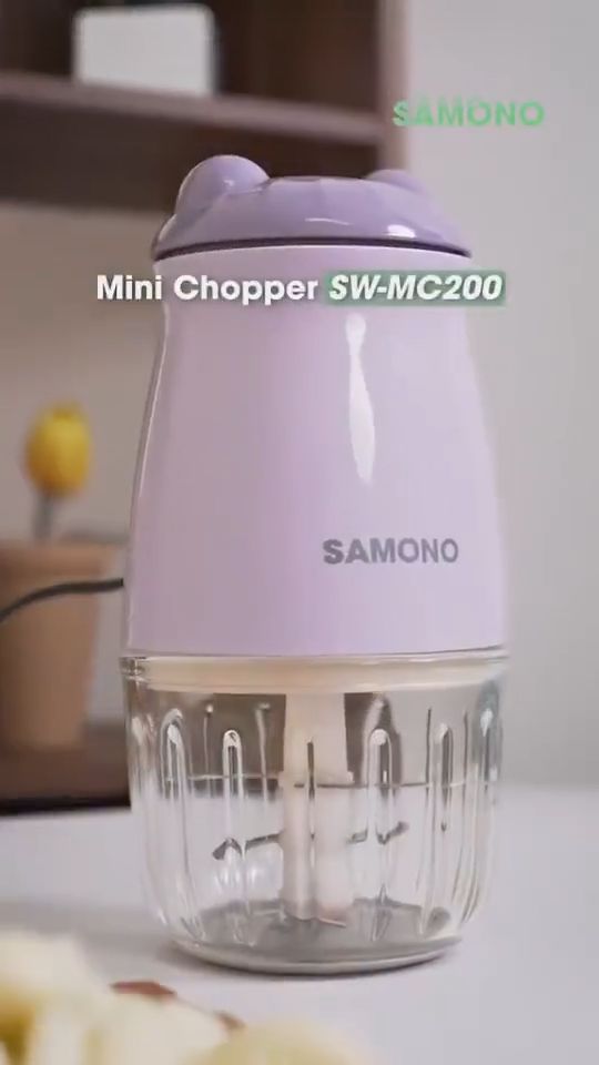 mini chopper best selling dari samono yang cocok banget buat mpasi atau menghaluskan bumbu #choppermini #choppersamono #penghalusbawang #vania #mpasi