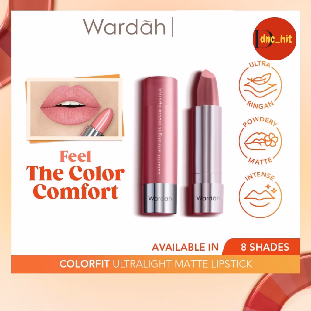 Wardah Colorfit Ultralight Matte Lipstik