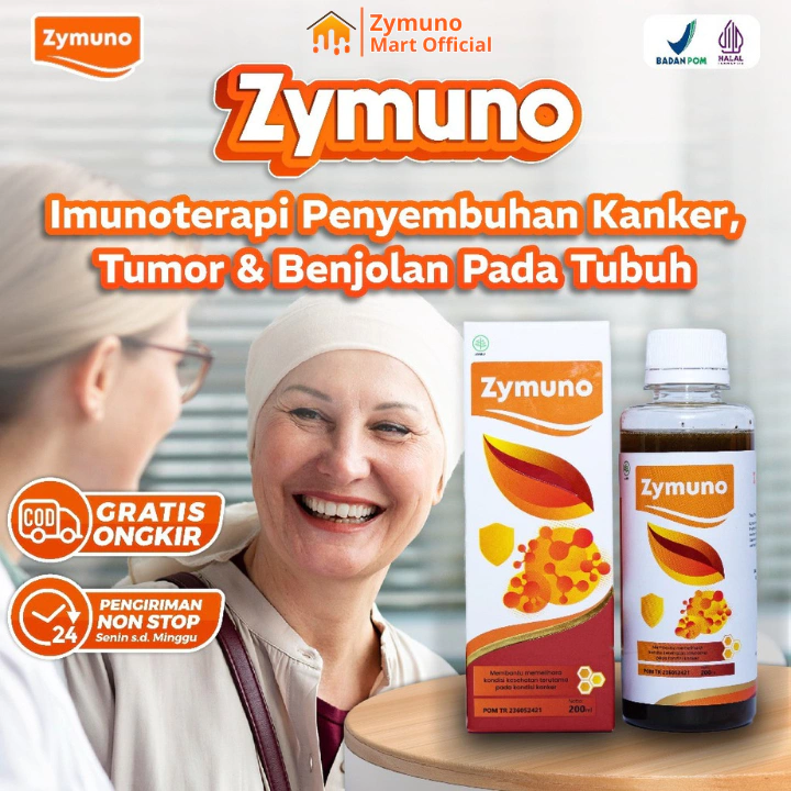 Zymuno Madu Original - Atasi 3x Lebih Cepat Sembuhkan Kanker Tumor Benjolan Tubuh Imunoterapi Kanker