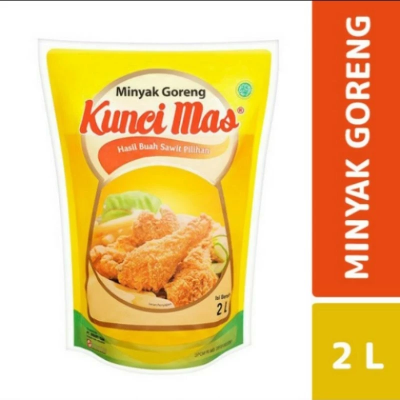 Minyak Goreng Kunci Mas 2 Liter Harga Terjangkau
