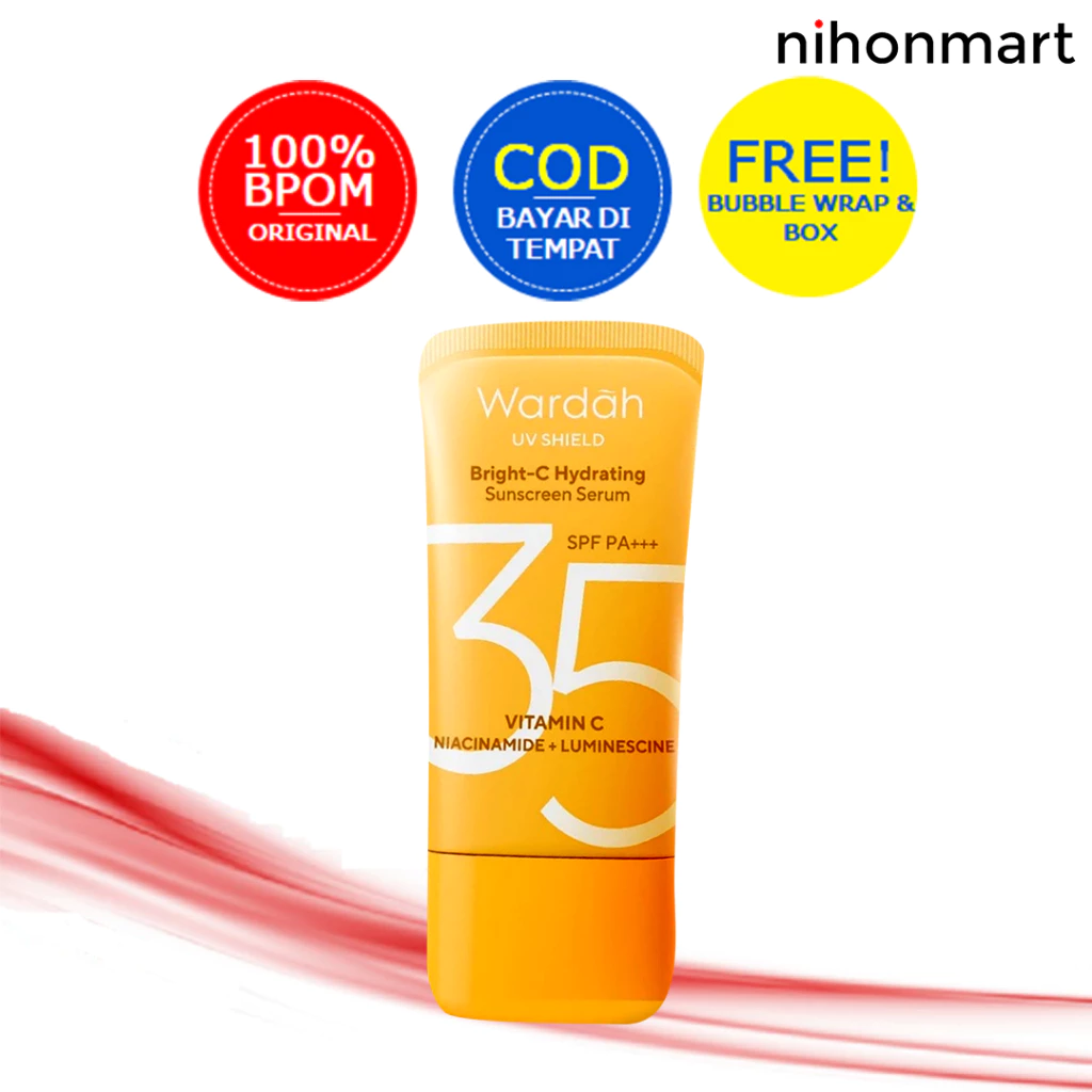 Wardah UV Shield Bright C Hydrating Sunscreen SPF 35