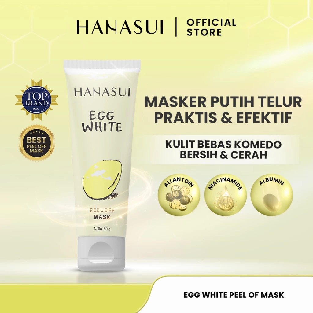 Hanasui Peel Off Mask Egg White