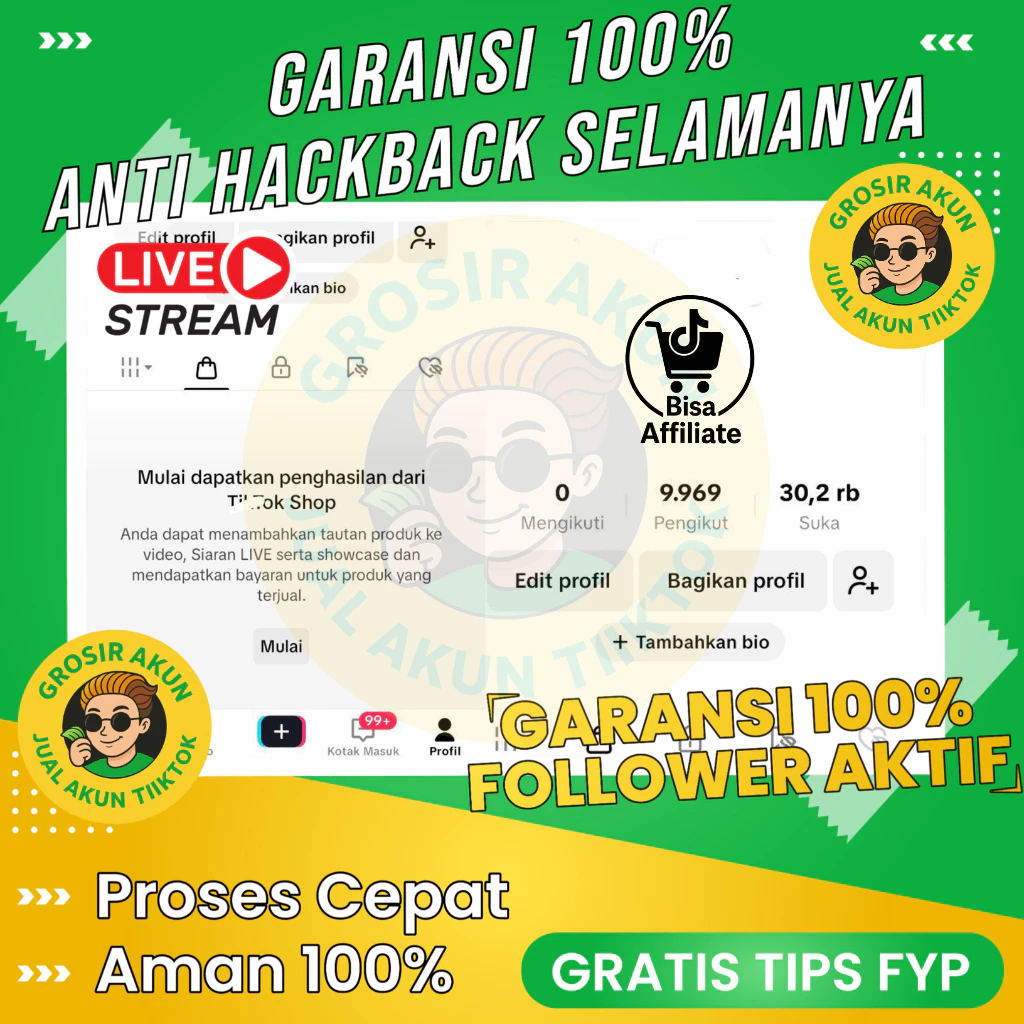 Akun TikTok Real