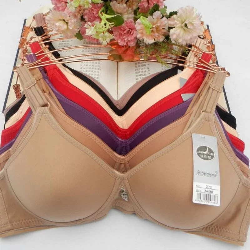6pcs braa wanita tanpa kawat/braa wanita tanpa busa/bh braa wanita dewasa dan remaja