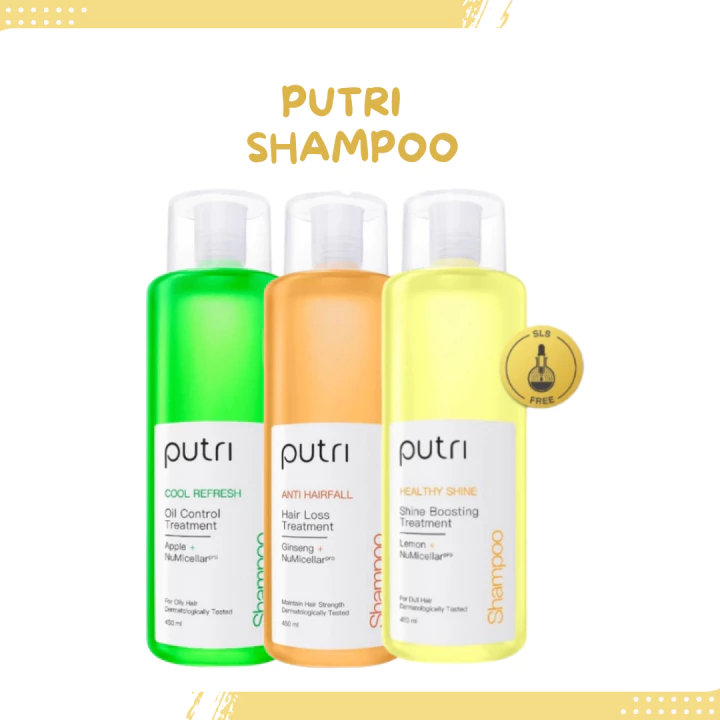Putri Pure Clean Shampoo Baru Wangi Buah-Buahan