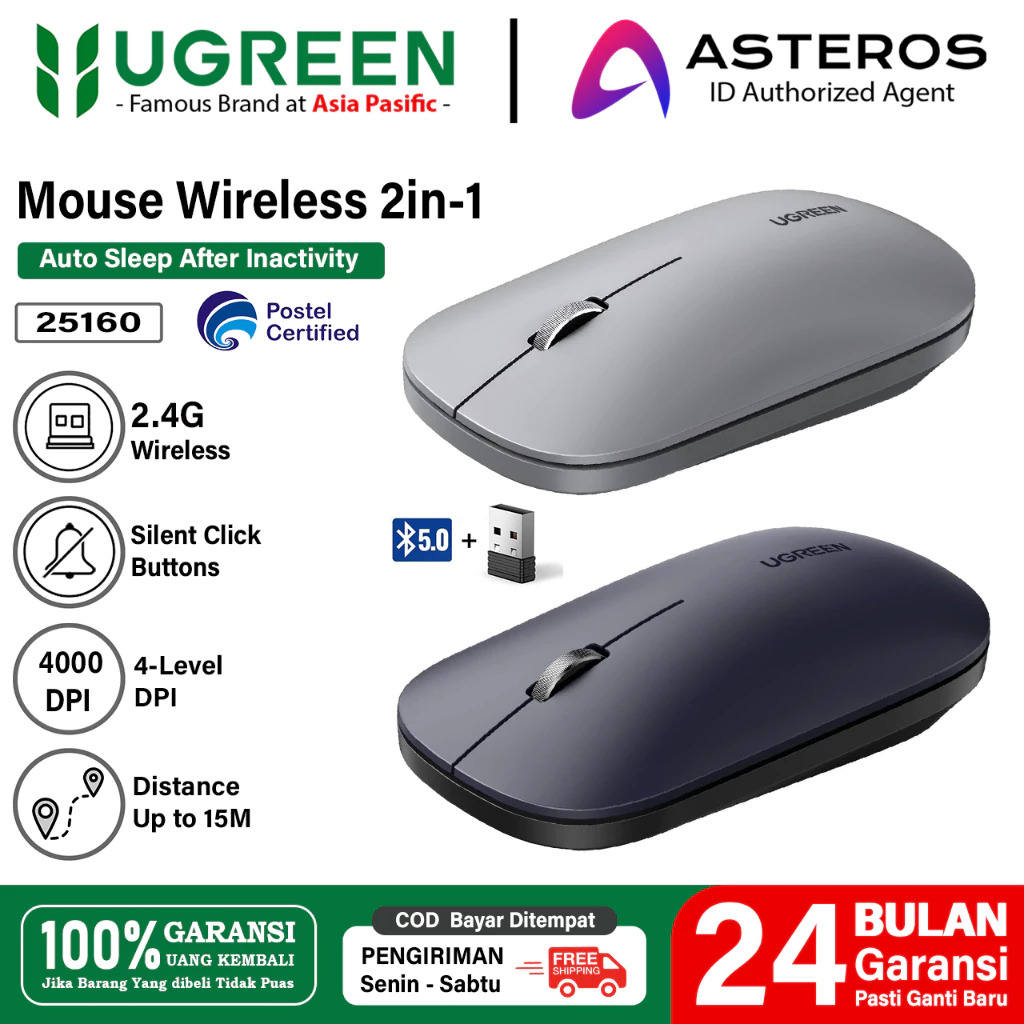 UGREEN Mouse Wireless 2.4G