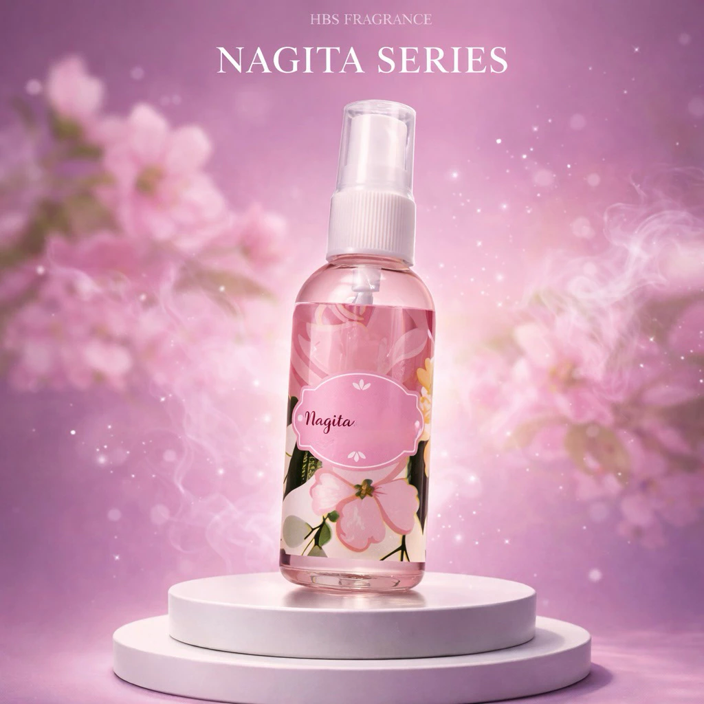 Hirescent Parfum Nagita Aroma Wanita 70ML Premium Wangi Segar Tahan Lama